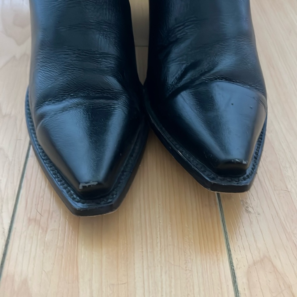 Dan Post ‘Maria’ black leather cowboy boots, size 8.5 - Picture 12 of 16